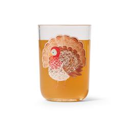 Sur La Table Kids Thanksgiving Tumbler Glass, 6.5 oz.