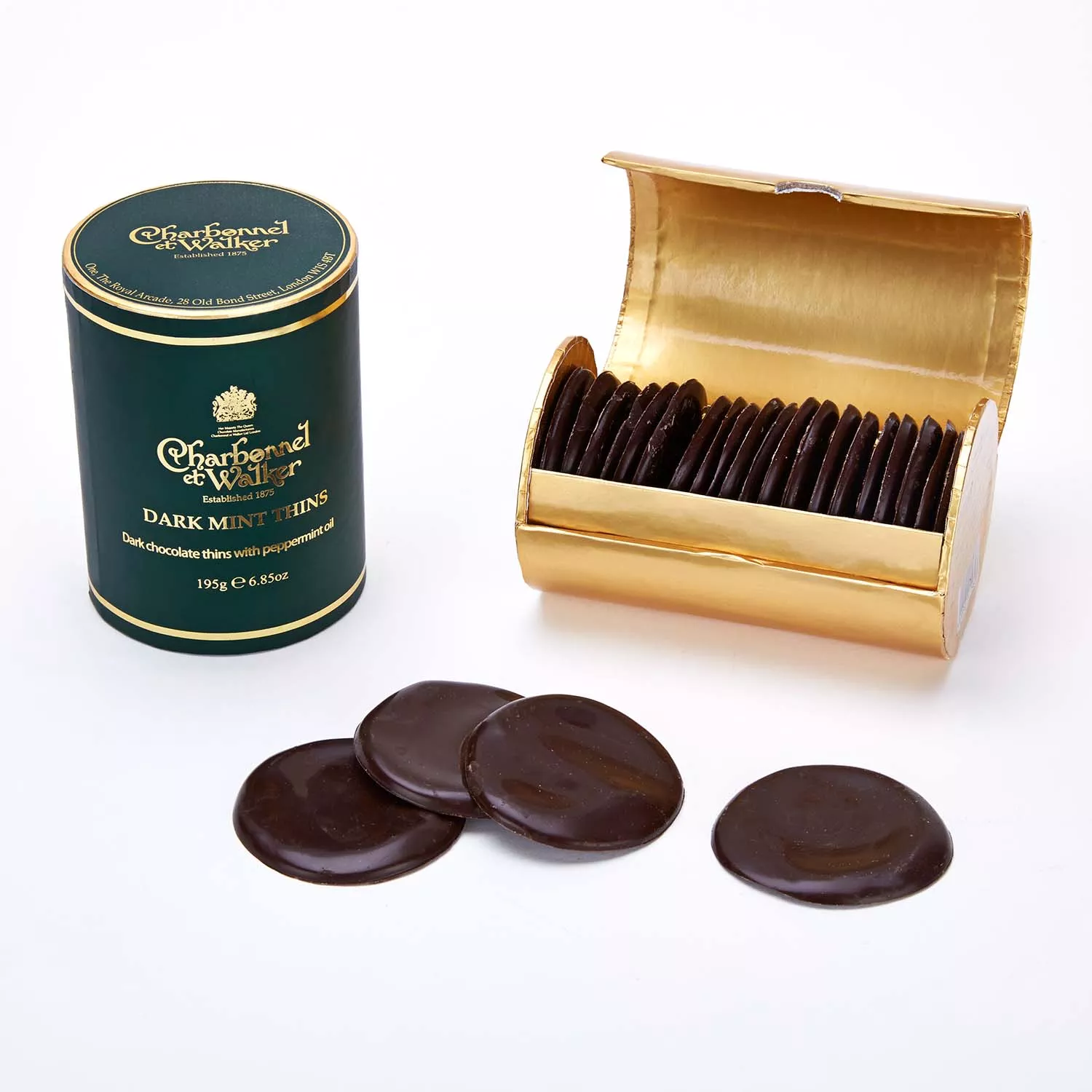 Charbonnel et Walker Dark Chocolate Mint Thins