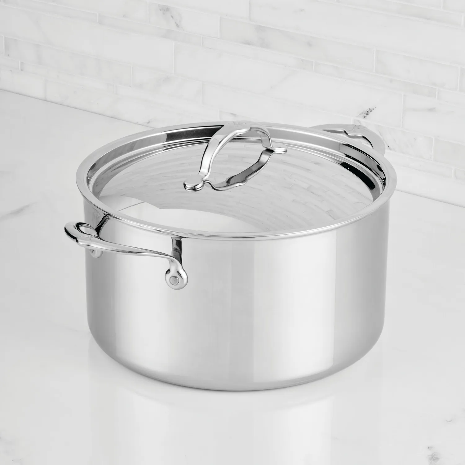 Hestan ProBond Luxe Stainless Steel Stockpot, 8 qt.