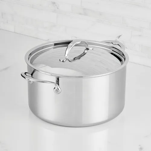 Hestan ProBond Luxe Stainless Steel Stockpot, 8 qt.