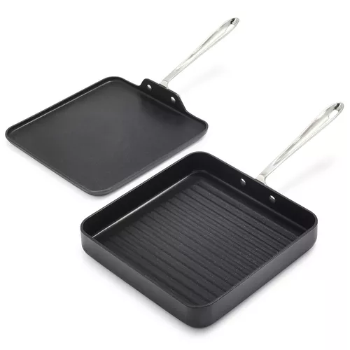 All-Clad HA1 Nonstick Grill and Griddle, Set of 2
