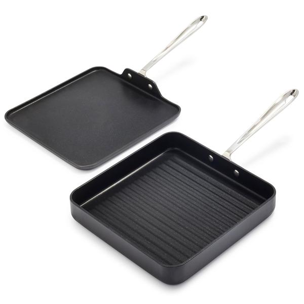 All-Clad HA1 Nonstick Grill and Griddle, Set of 2