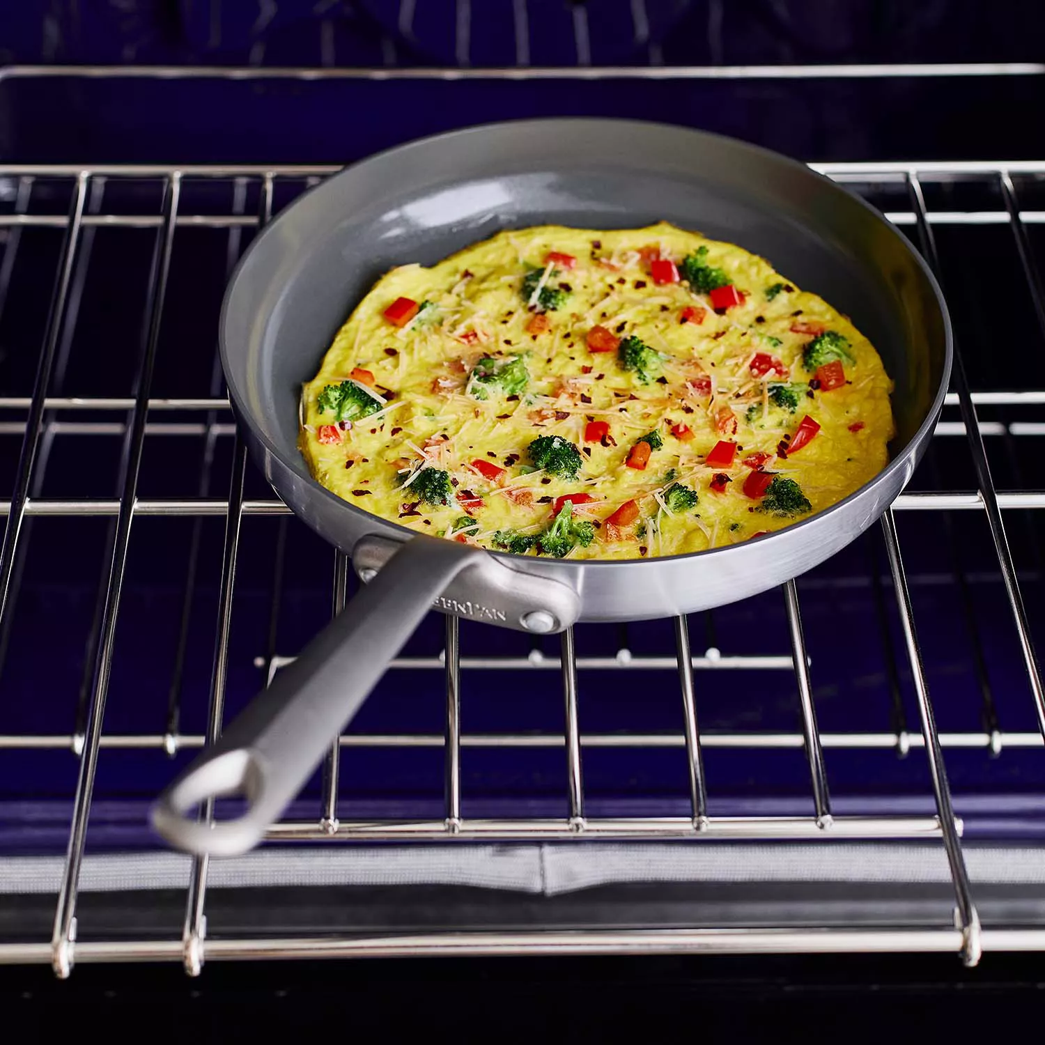 GreenPan Craft Steel 10-Piece Cookware Set with Bonus Pan Protectors