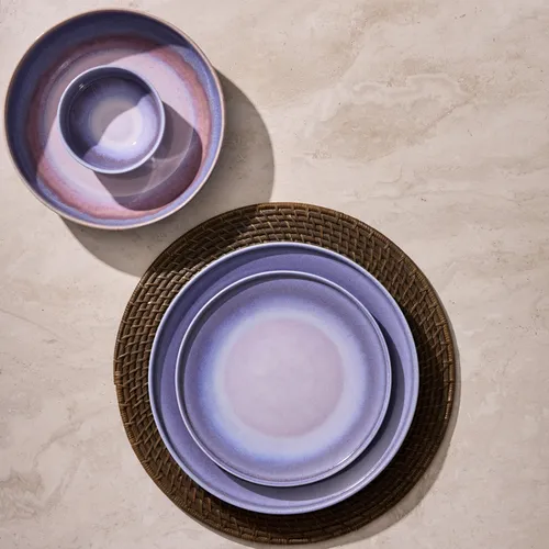Sur La Table Lucent Reactive Glaze Salad Plate 