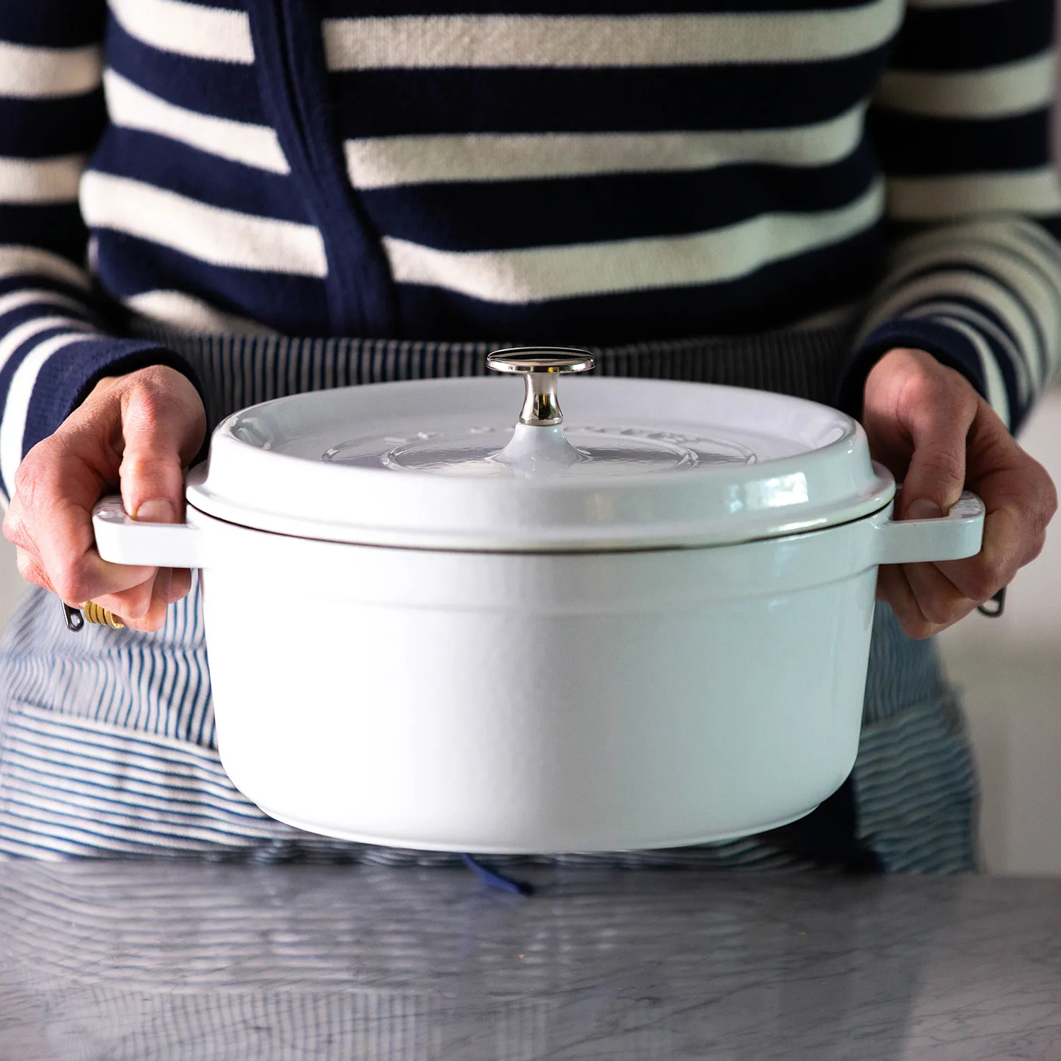 Staub Round Dutch Oven, 4 qt.