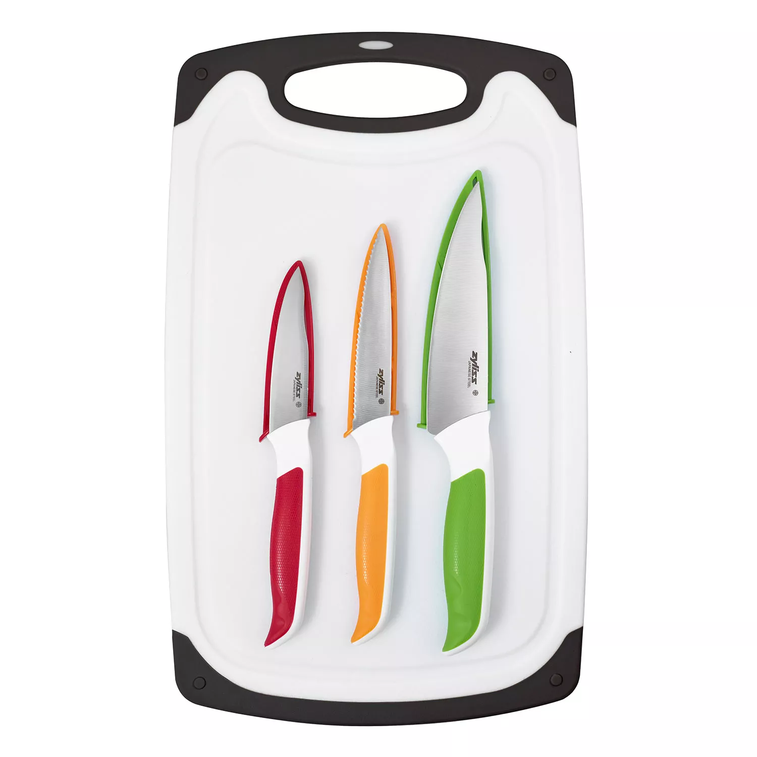 ZYLISS Control Kitchen Knife Set with Block 
