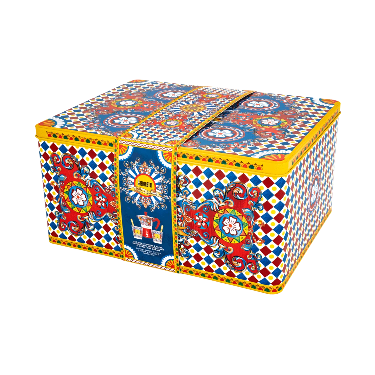 Bialetti Dolce & Gabbana Sicilian Cart Moka Pot Gift Set