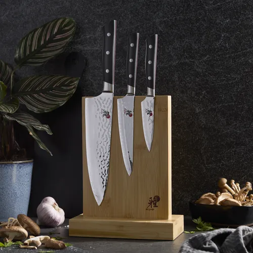 Miyabi Hisho 4-Piece Easel Knife Block Set