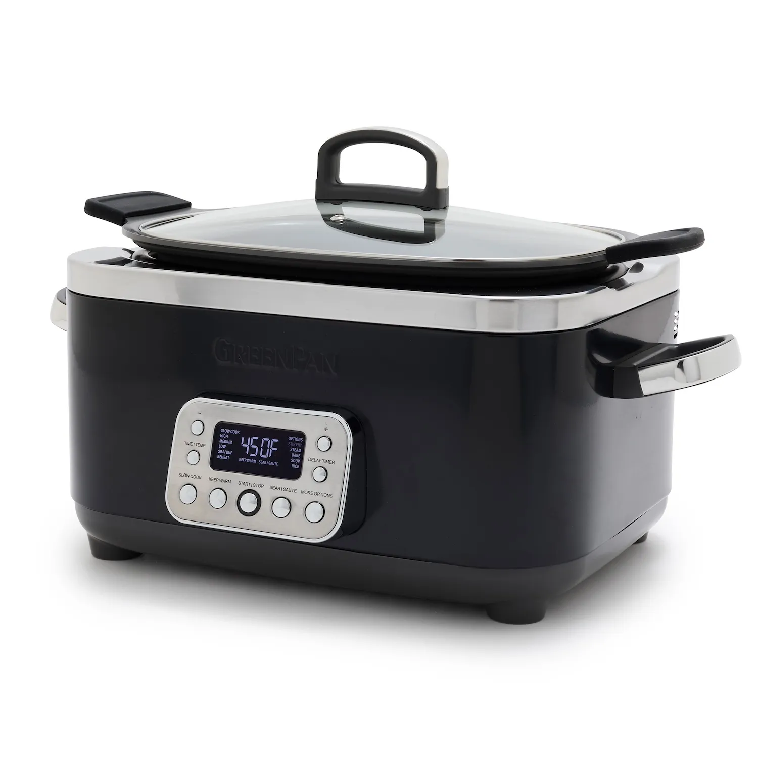GreenPan Elite Slow Cooker, 6 qt.