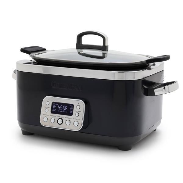 GreenPan Elite Slow Cooker, 6 qt.