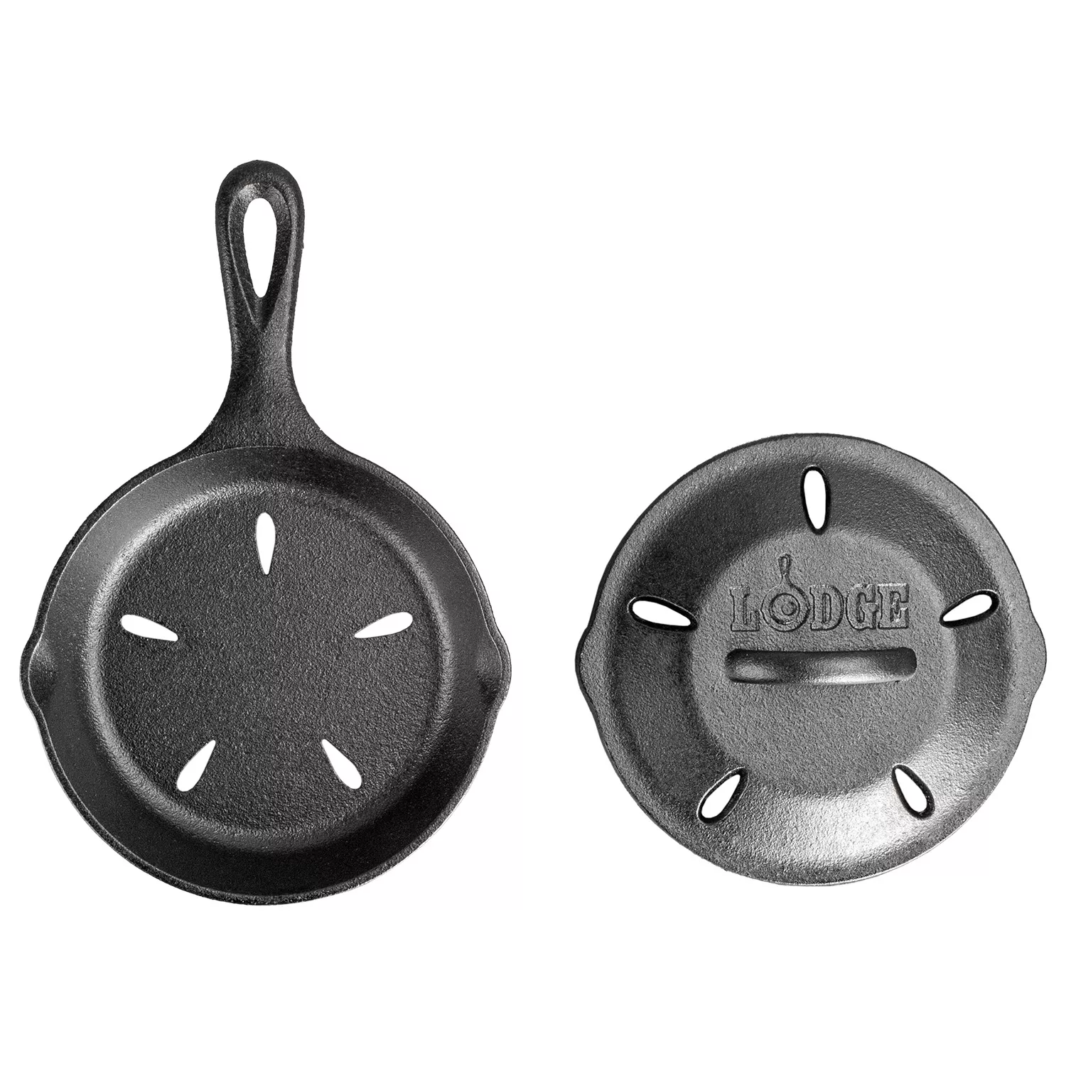 Lodge Cast Iron Smoker Skillet, 6.5"