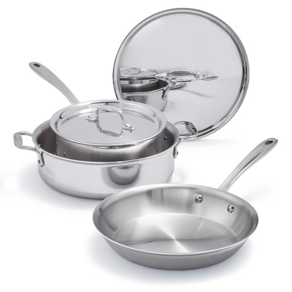 All-Clad d3 Compact 5-Piece Cookware Set