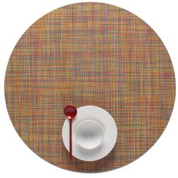 Chilewich Mini Basketweave Round Love these