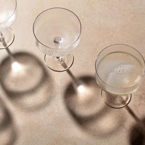 Fortessa Noho Stackable Coupe Glasses, Set of 4