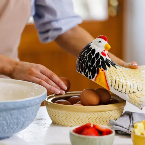 Mason Cash Home to Roost Mother Hen Storage Container