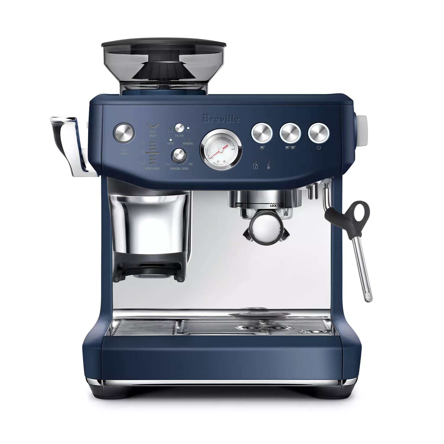 MESS AND FUSS-FREE BARISTA-QUALITY COFFEE WITH THE BREVILLE EXPRESS IMPRESS  COFFEE MACHINE – @home