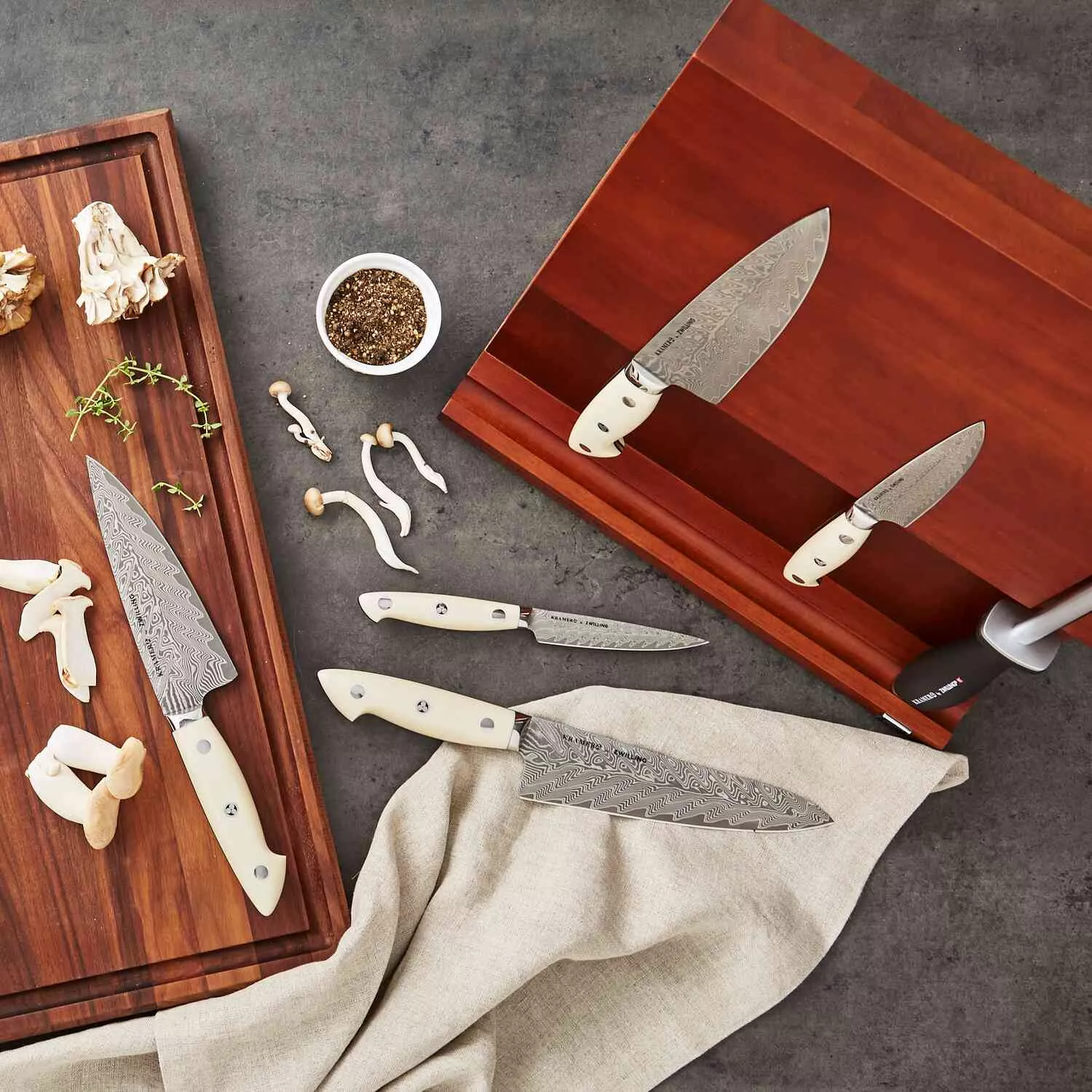 Bob Kramer Cumulus 7-Piece Block Set