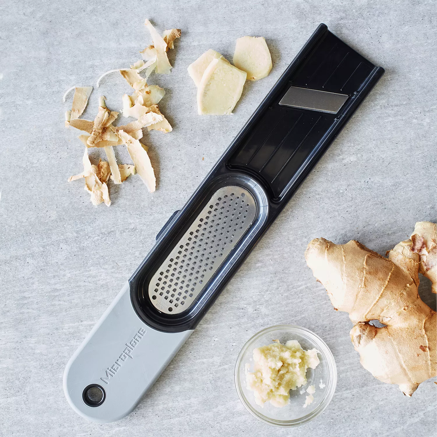ginger tool: grates, slices & peels WAIT - Whisk