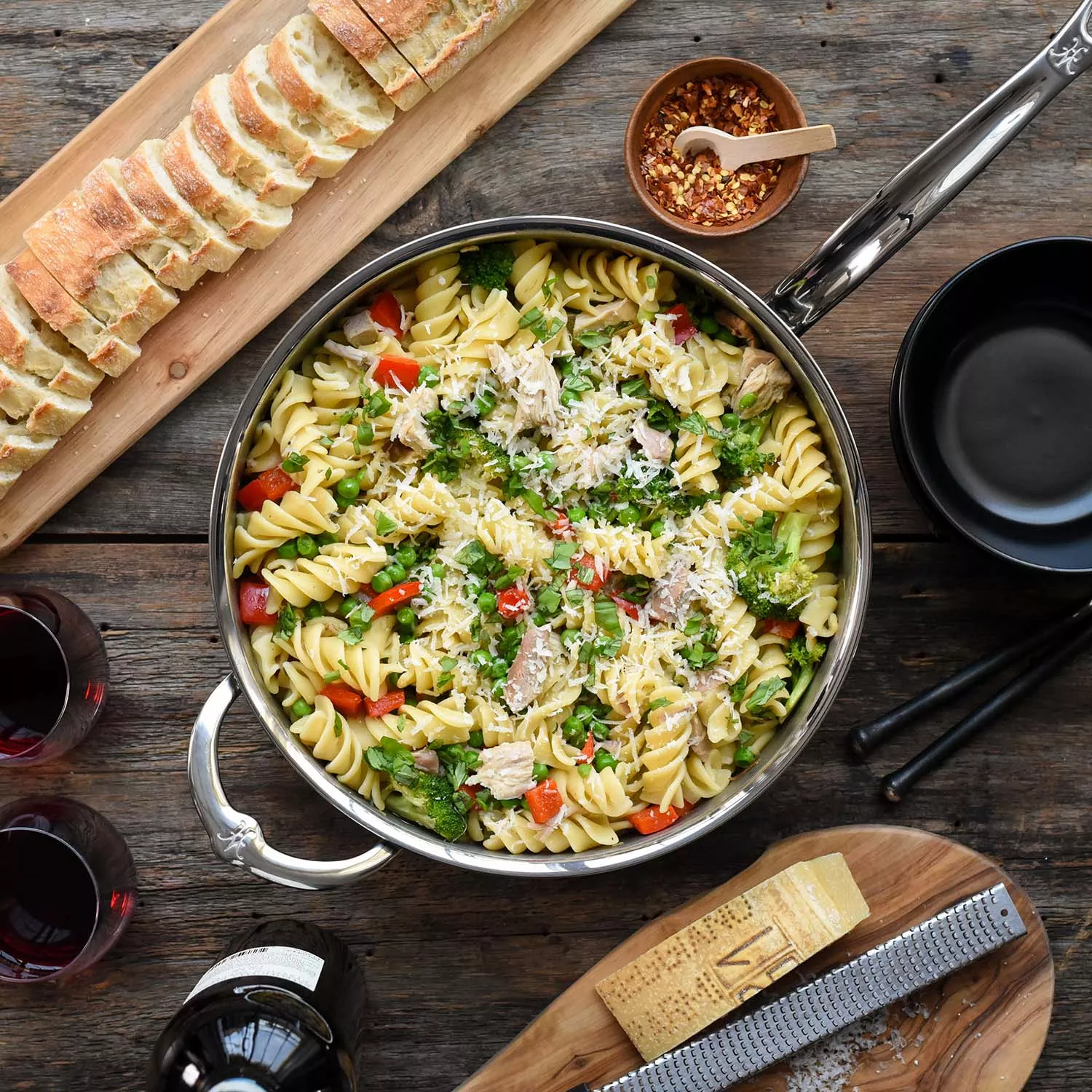 Hestan ProBond Stainless Steel Sauté Pans