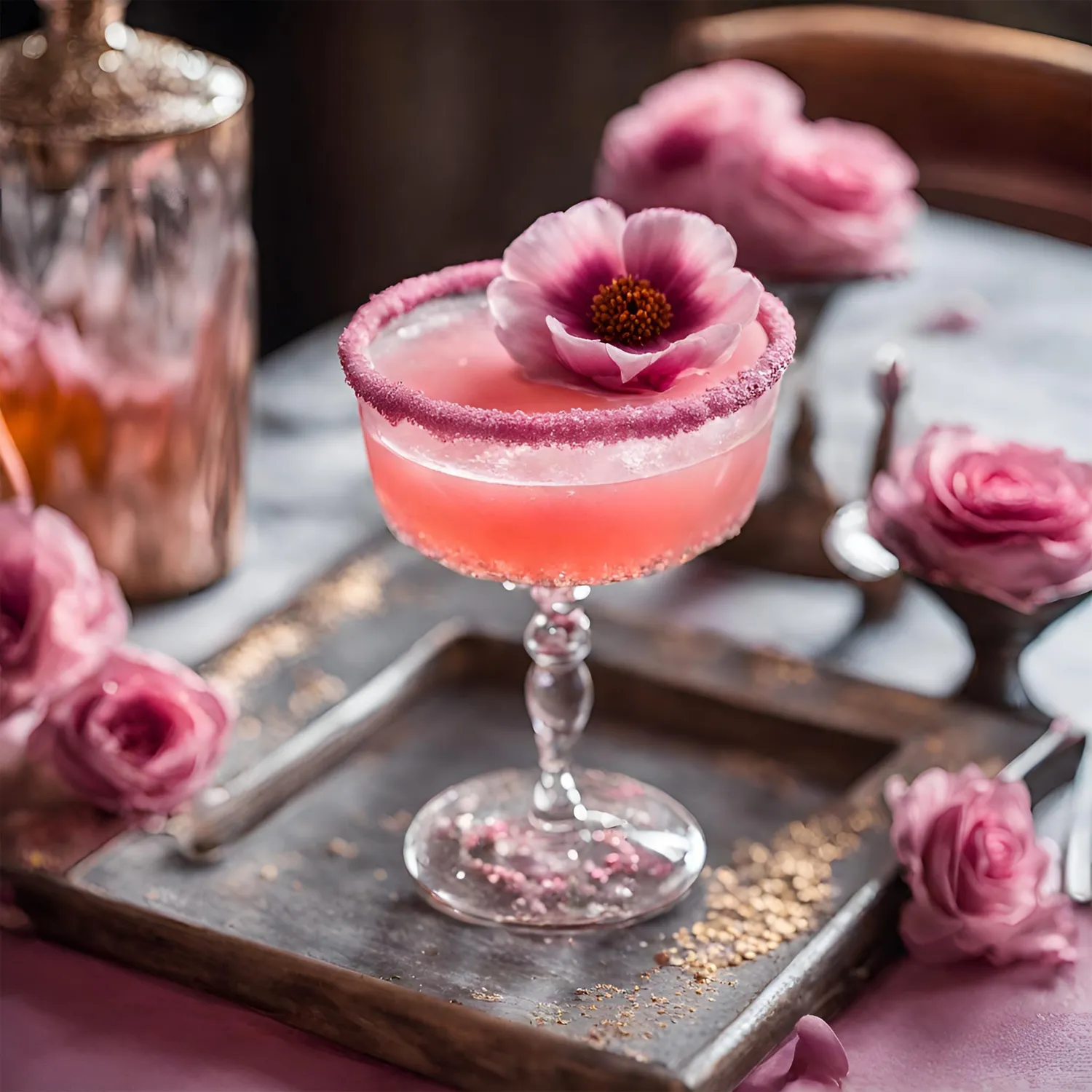 Flouwer Co. Rose Water Cocktail Cubes