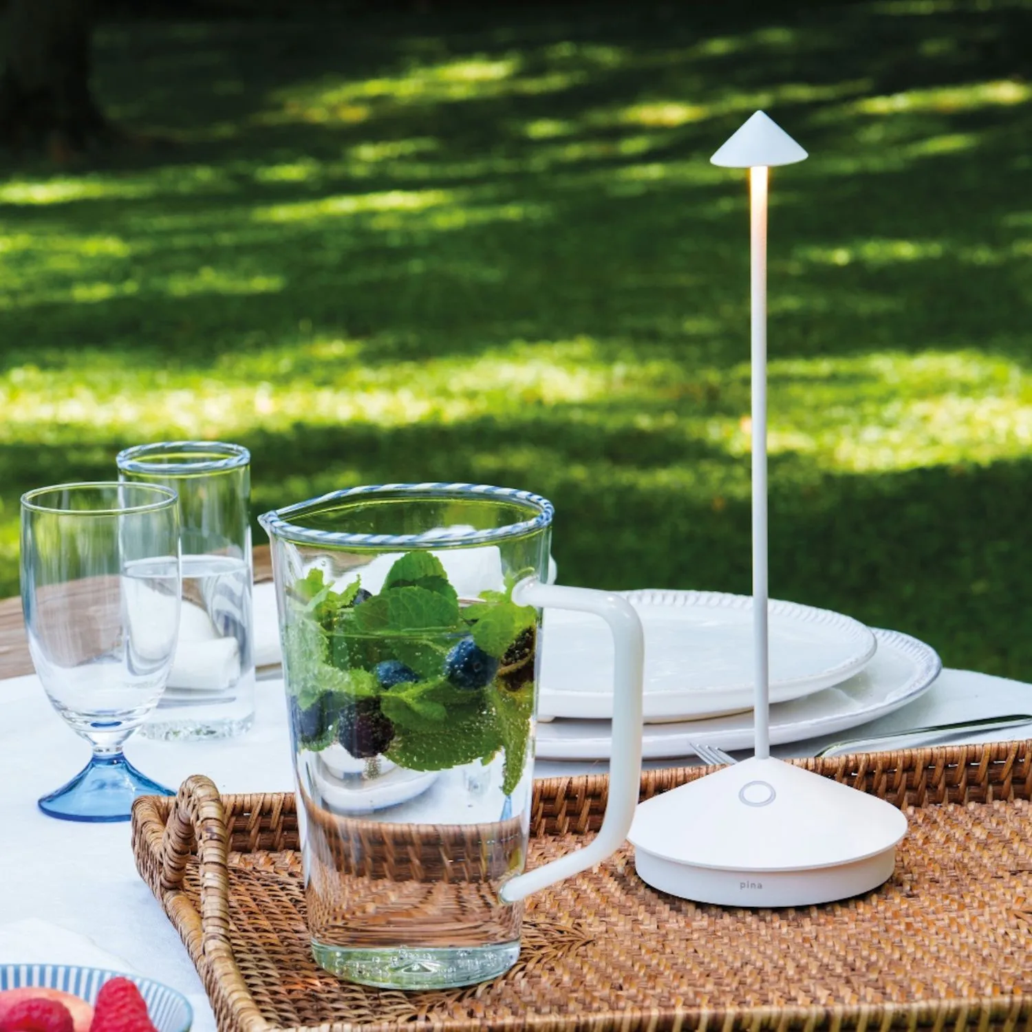 Zafferano Pina Pro Indoor/Outdoor Cordless Table Lamp