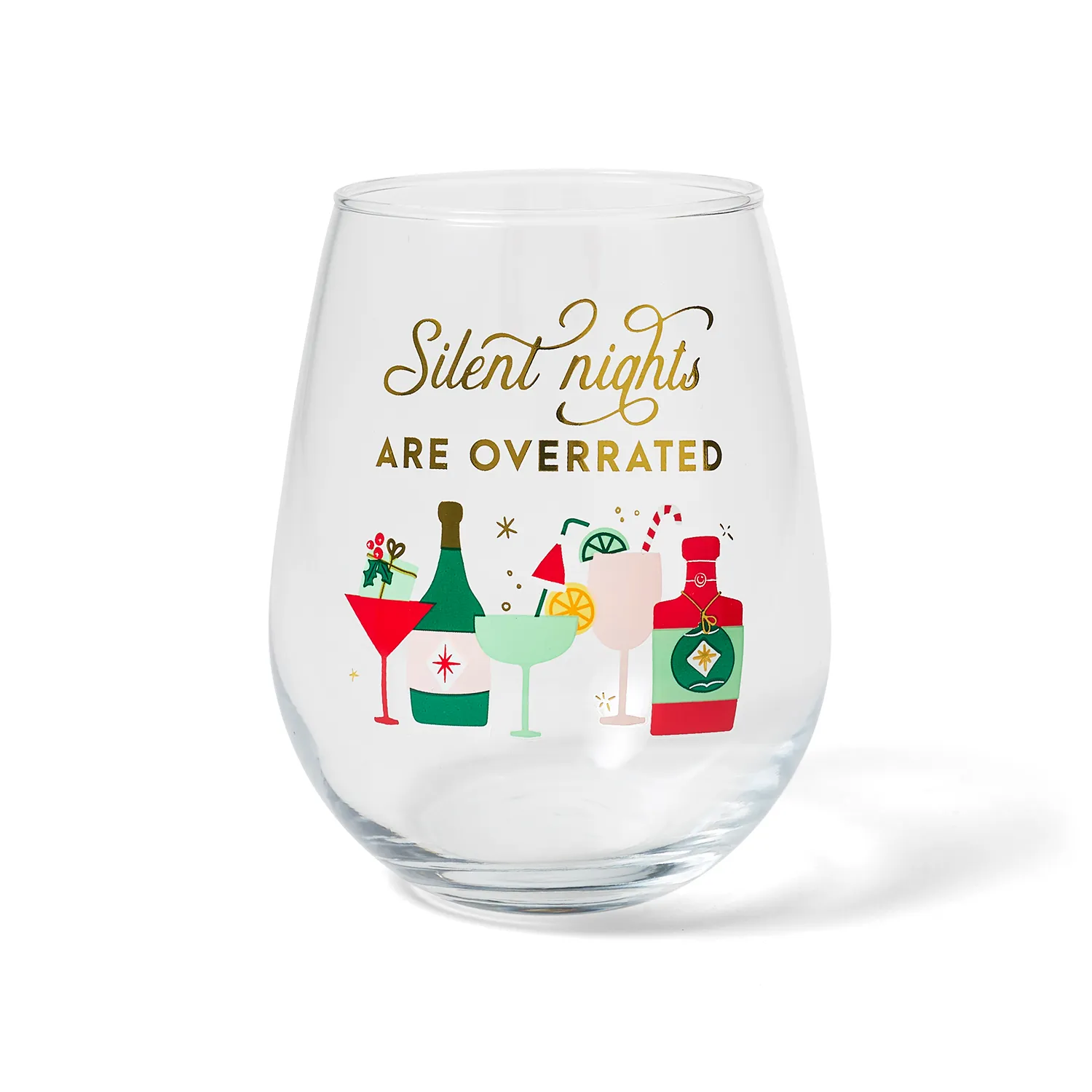 Sur La Table Silent Nite Stemless Glass