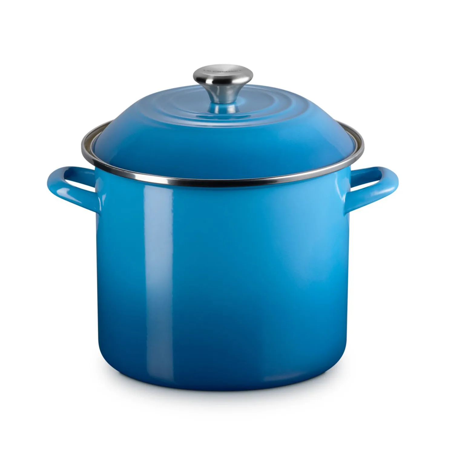 Le Creuset Enameled Steel Stockpot with Stainless Steel Knob, 10 qt.