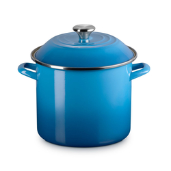 Le Creuset Enameled Steel Stockpot with Stainless Steel Knob, 10 qt.