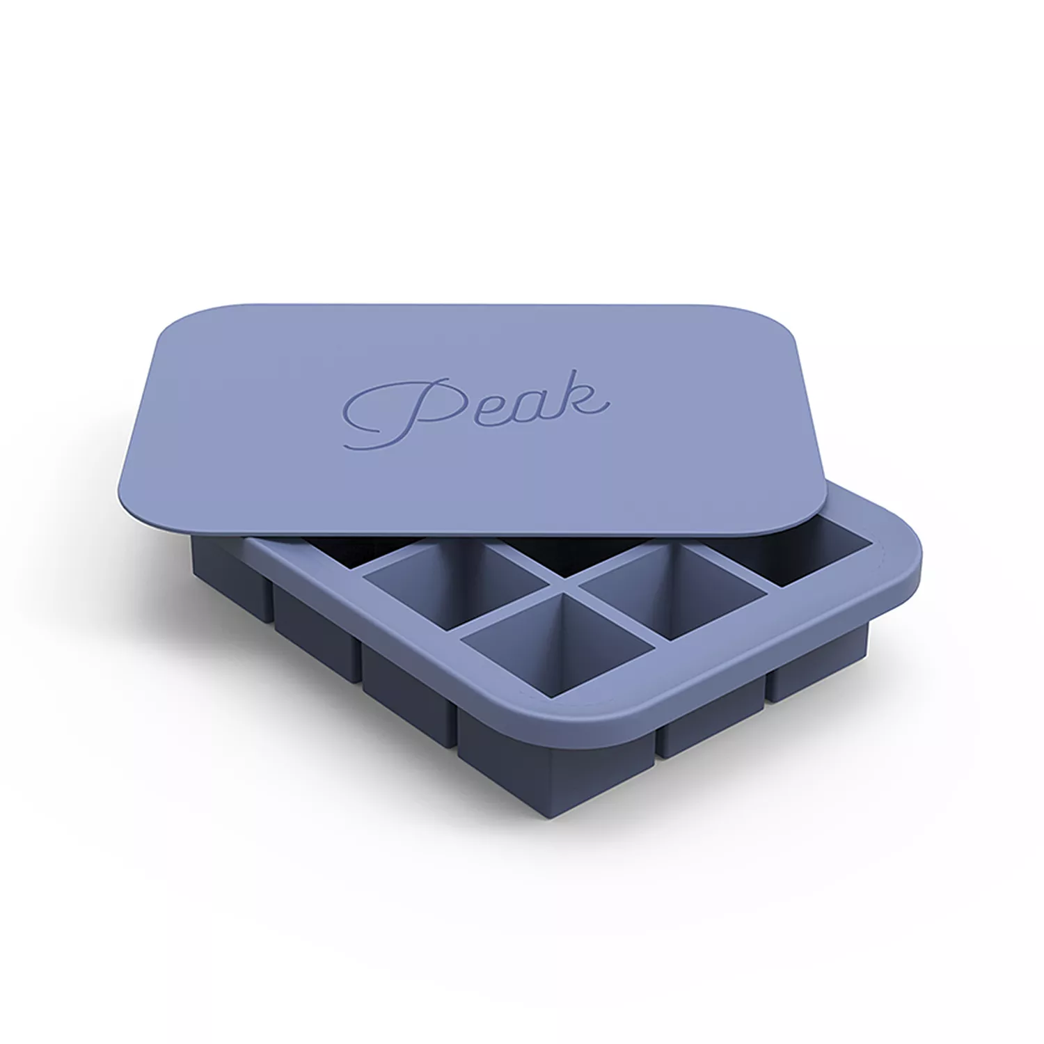 The Cooks Collective Deep Block 8 Cube Ice Tray In Blue
