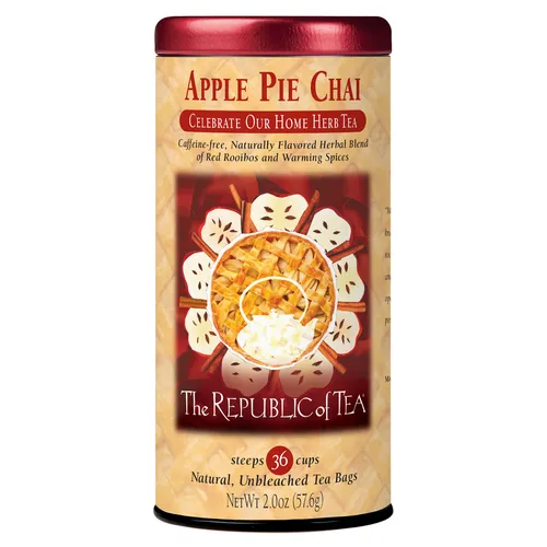 The Republic of Tea Apple Chai Herbal Tea