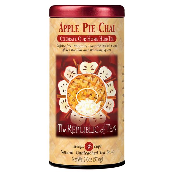 The Republic of Tea Apple Chai Herbal Tea