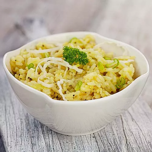 Smoked Trout and Leek Risotto