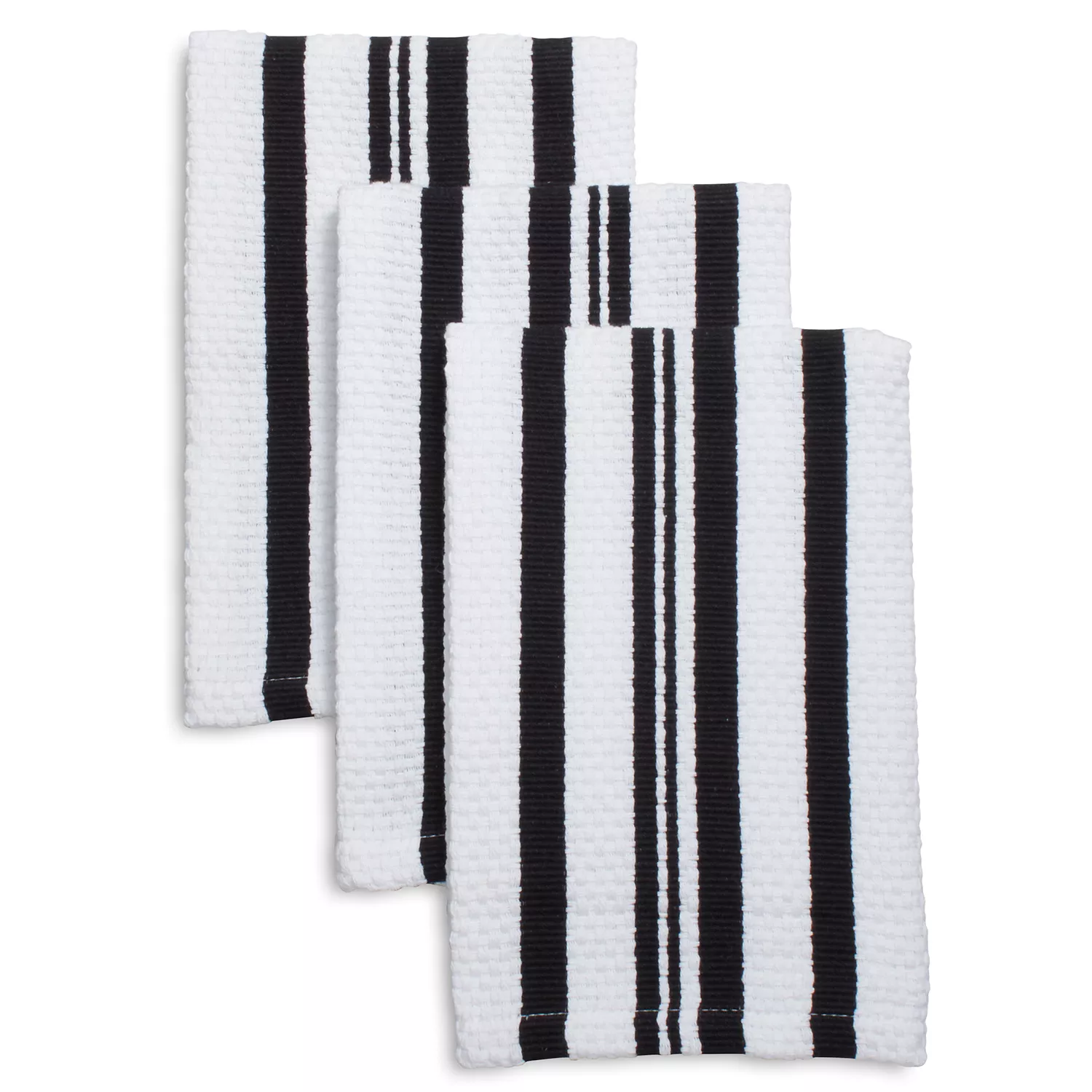 Sur La Table Striped Dishcloths, 12&#34; x 12&#34;, Set of 3