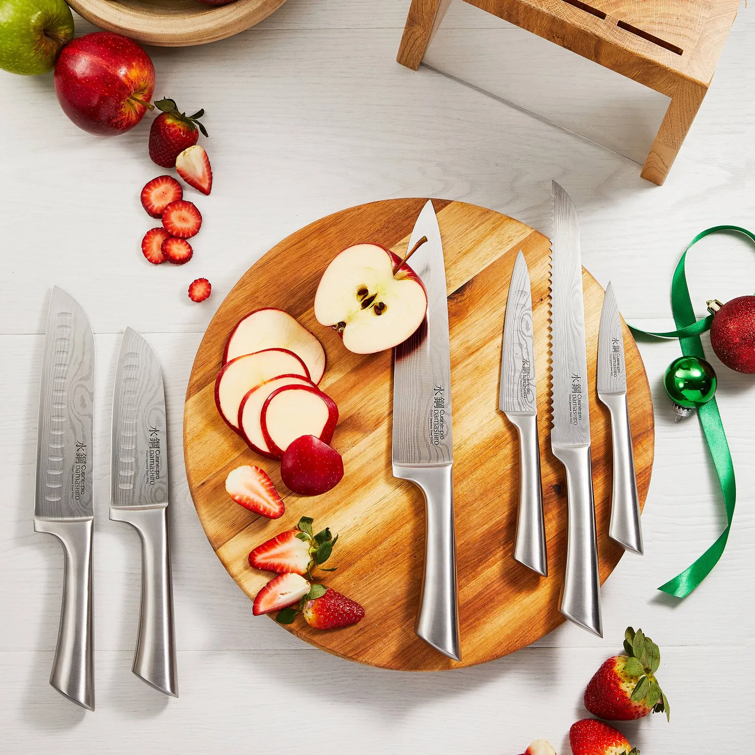 Cuisine::pro® Damashiro® Mizu 7-Piece Knife Block Set