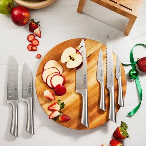 Cuisine::pro® Damashiro® Mizu 7-Piece Knife Block Set