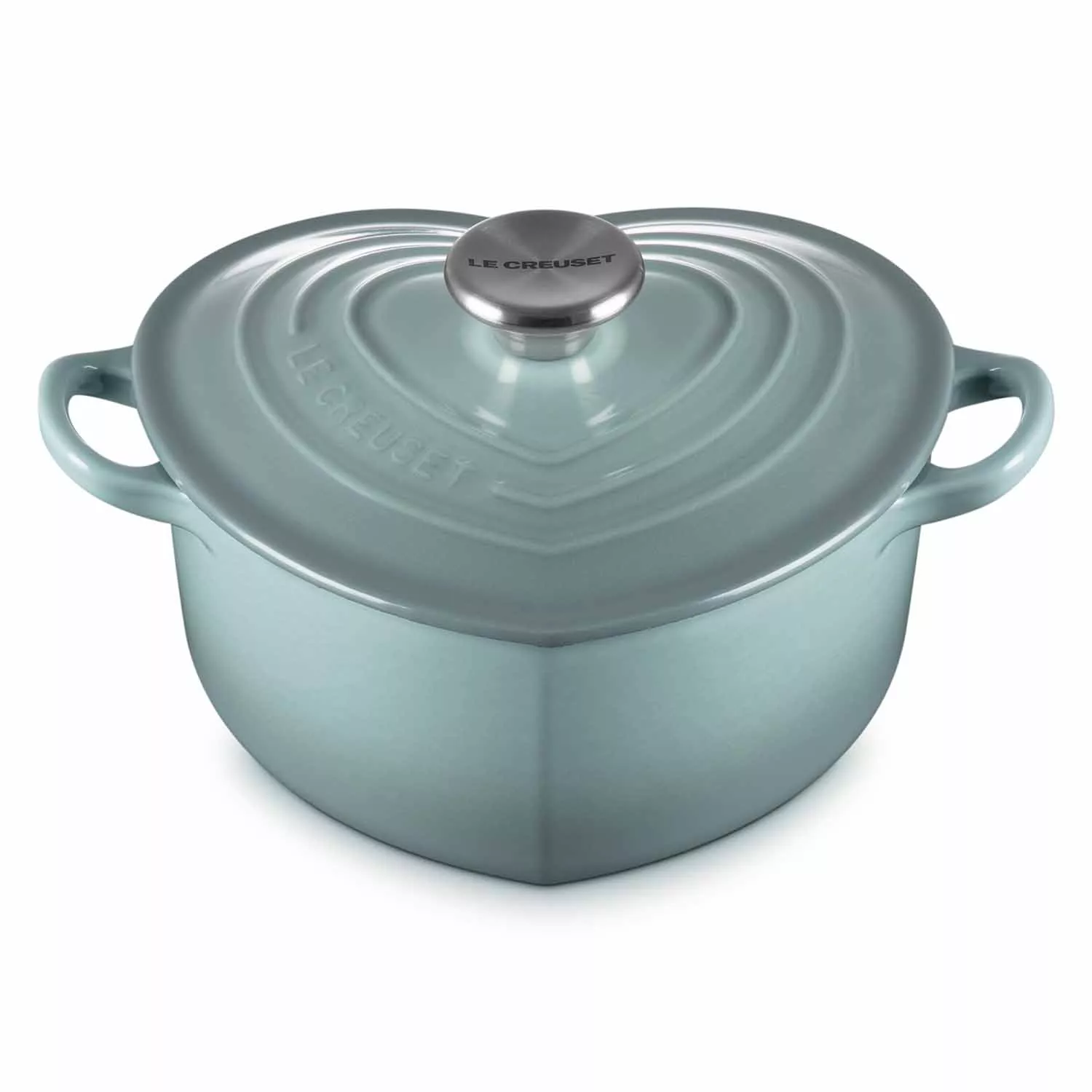 Le Creuset Cast-Iron 1-qt Heart Shaped Dutch Oven with Dish and Trivet on  QVC 