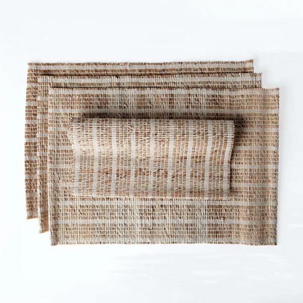 Sustainable Threads Madeleine Placemats, Set of 4
