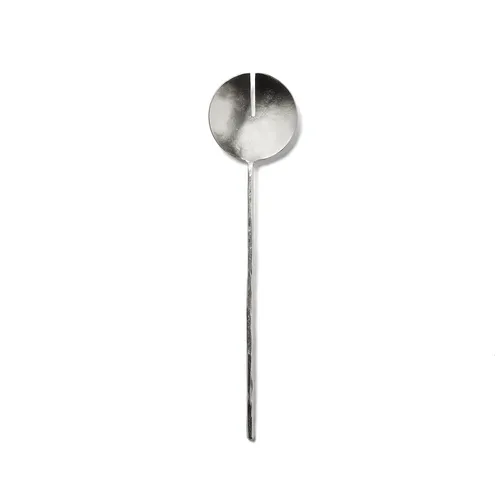 Sur La Table Brushed Silver Serving Fork