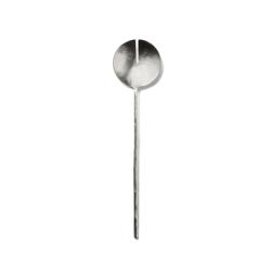 Sur La Table Brushed Silver Serving Fork