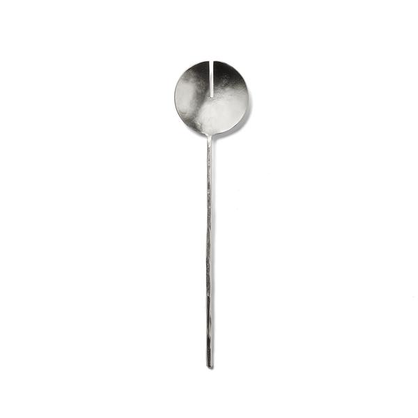 Sur La Table Brushed Silver Serving Fork