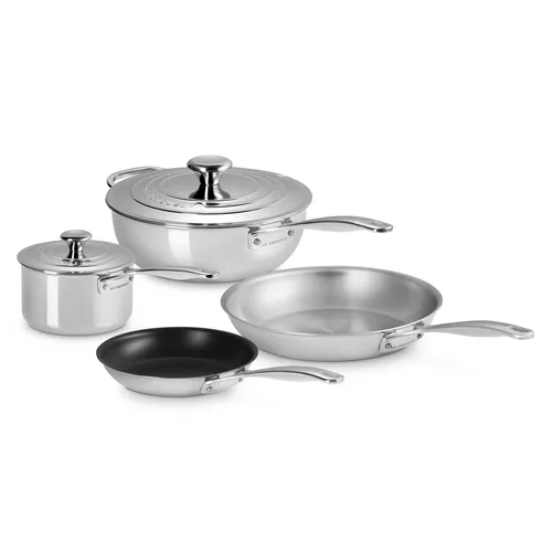 Le Creuset Signature Stainless Steel 6-Piece Cookware Set