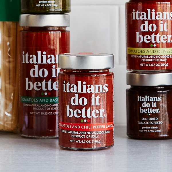 Italians Do It Better Tomatoes & Chili Pepper Arrabbiata Sauce, 6.7 oz.