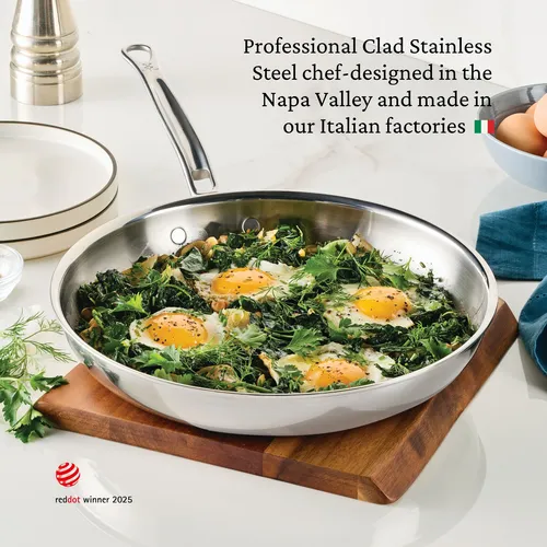 Hestan ProBond Luxe Stainless Steel 5-Piece Cookware Set