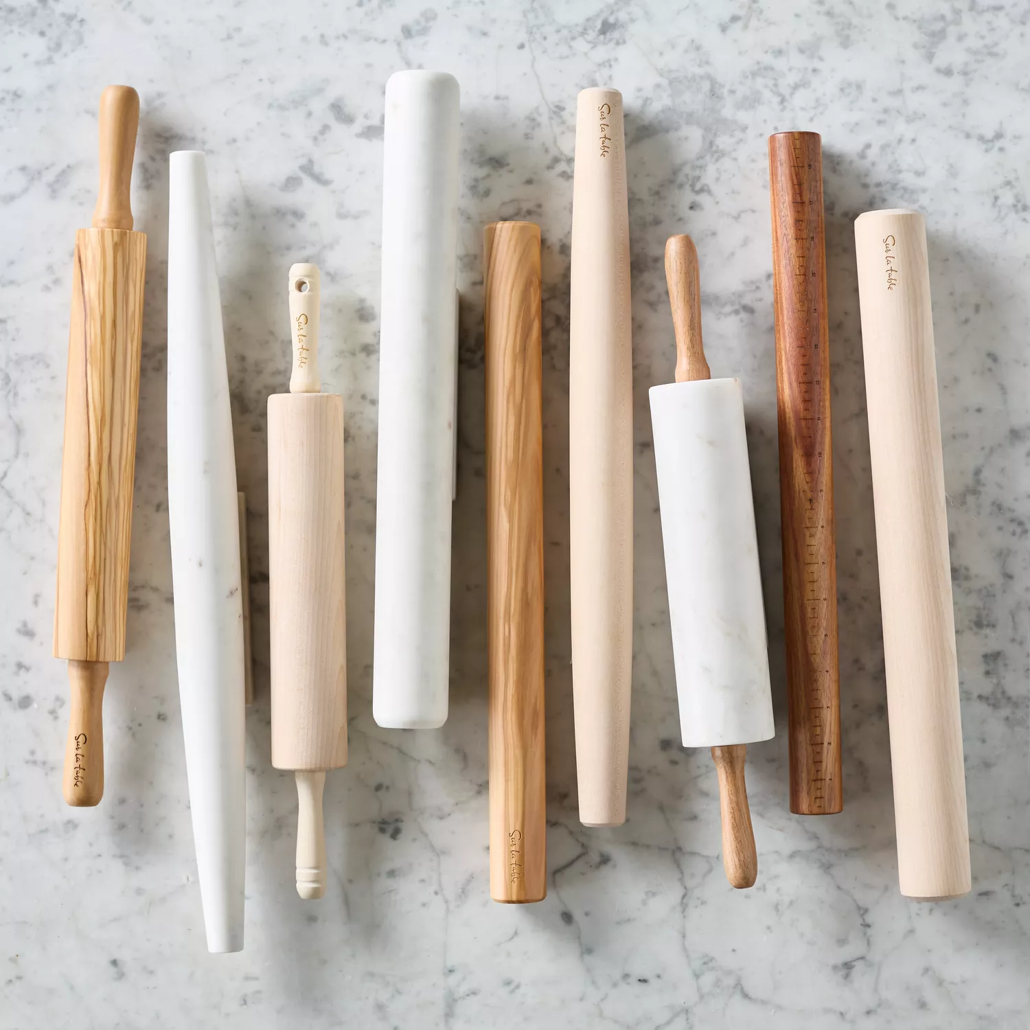 Sur La Table Tapered Marble Rolling Pin 