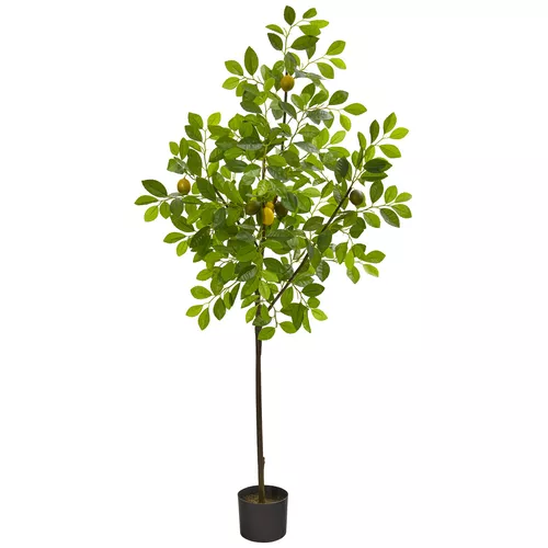 Nearly Natural Lemon Silk Tree, 61"