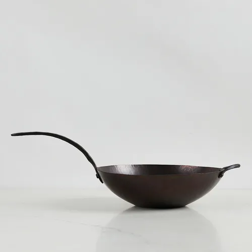 Smithey Carbon Steel Wok, 12.5"
