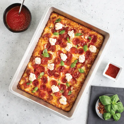 Nordic Ware Detroit Pizza Pan, 14" x 10" 