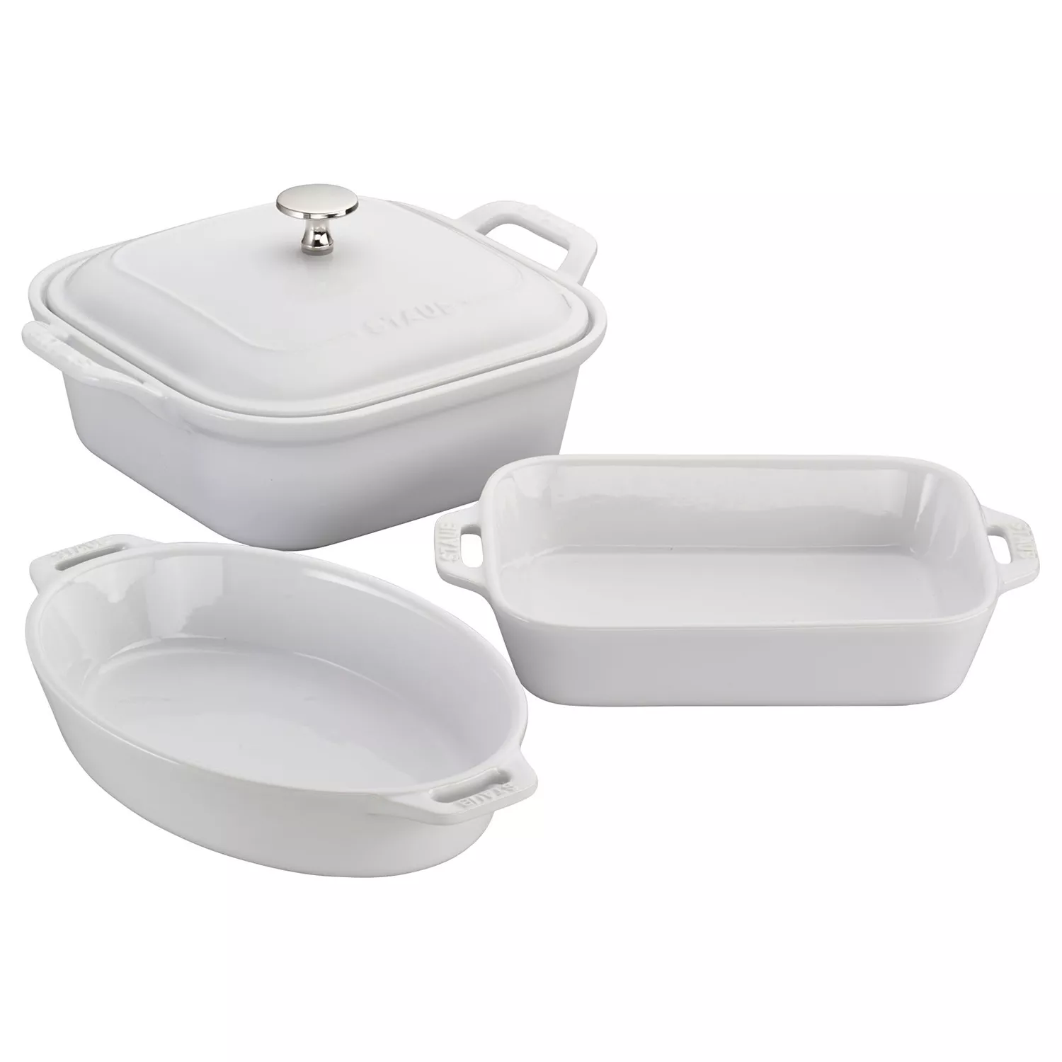 Staub Stoneware 4-Piece Baking Dish Set