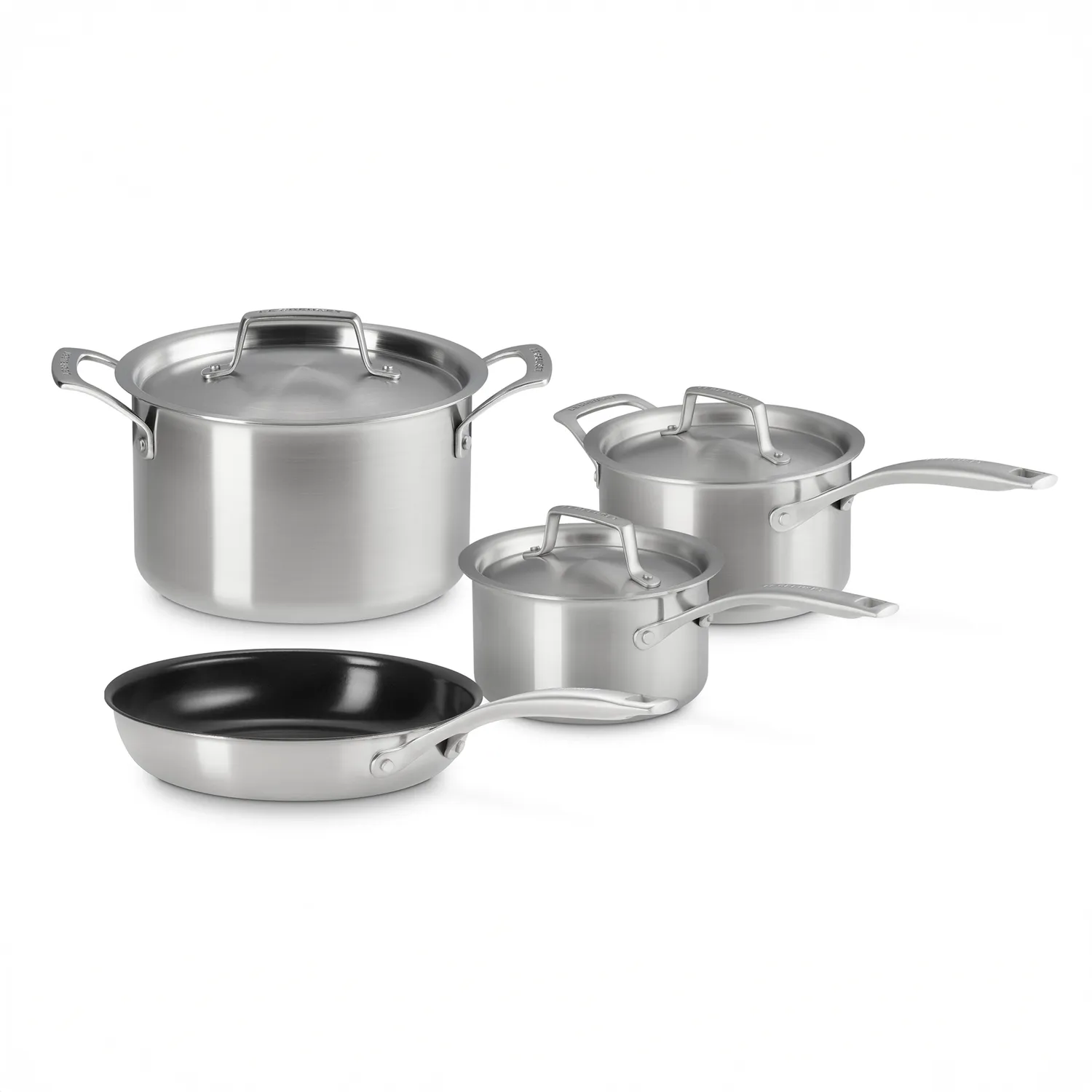 Le Creuset Essential Stainless Steel 7-Piece Set