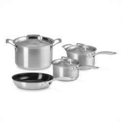Le Creuset Essential Stainless Steel 7-Piece Set